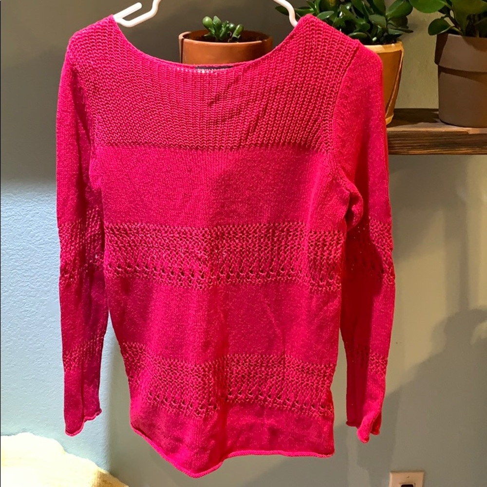 Pink Sweater